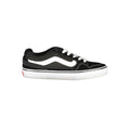Black Polyurethane Men Sneaker