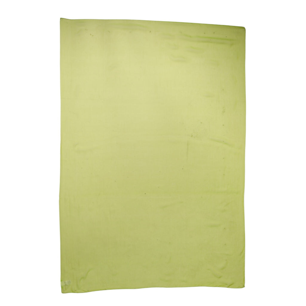 Green Silk Rectangle Wrap Shawl Neck Warmer Scarf