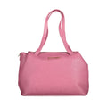 Pink Polyethylene Handbag