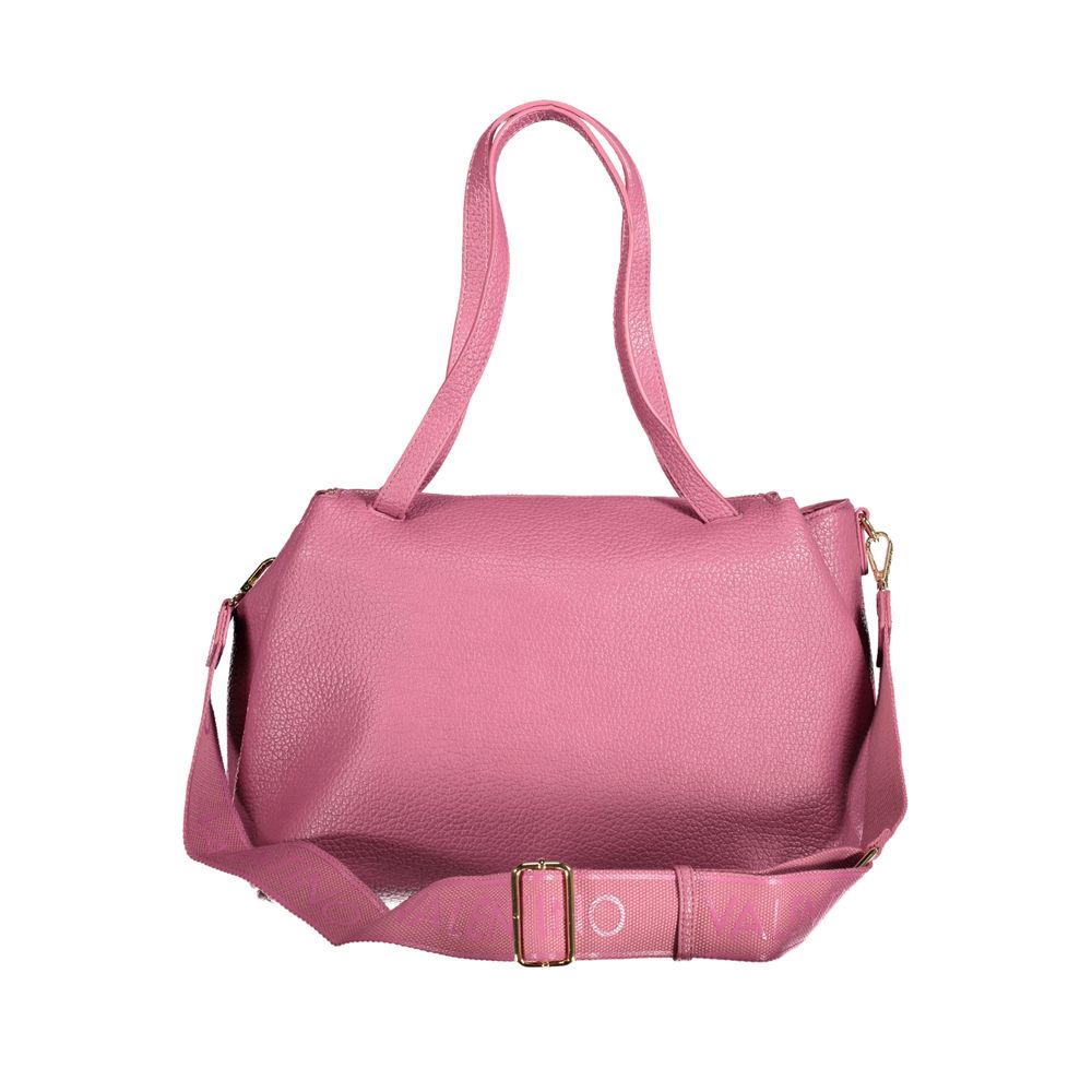 Pink Polyethylene Handbag