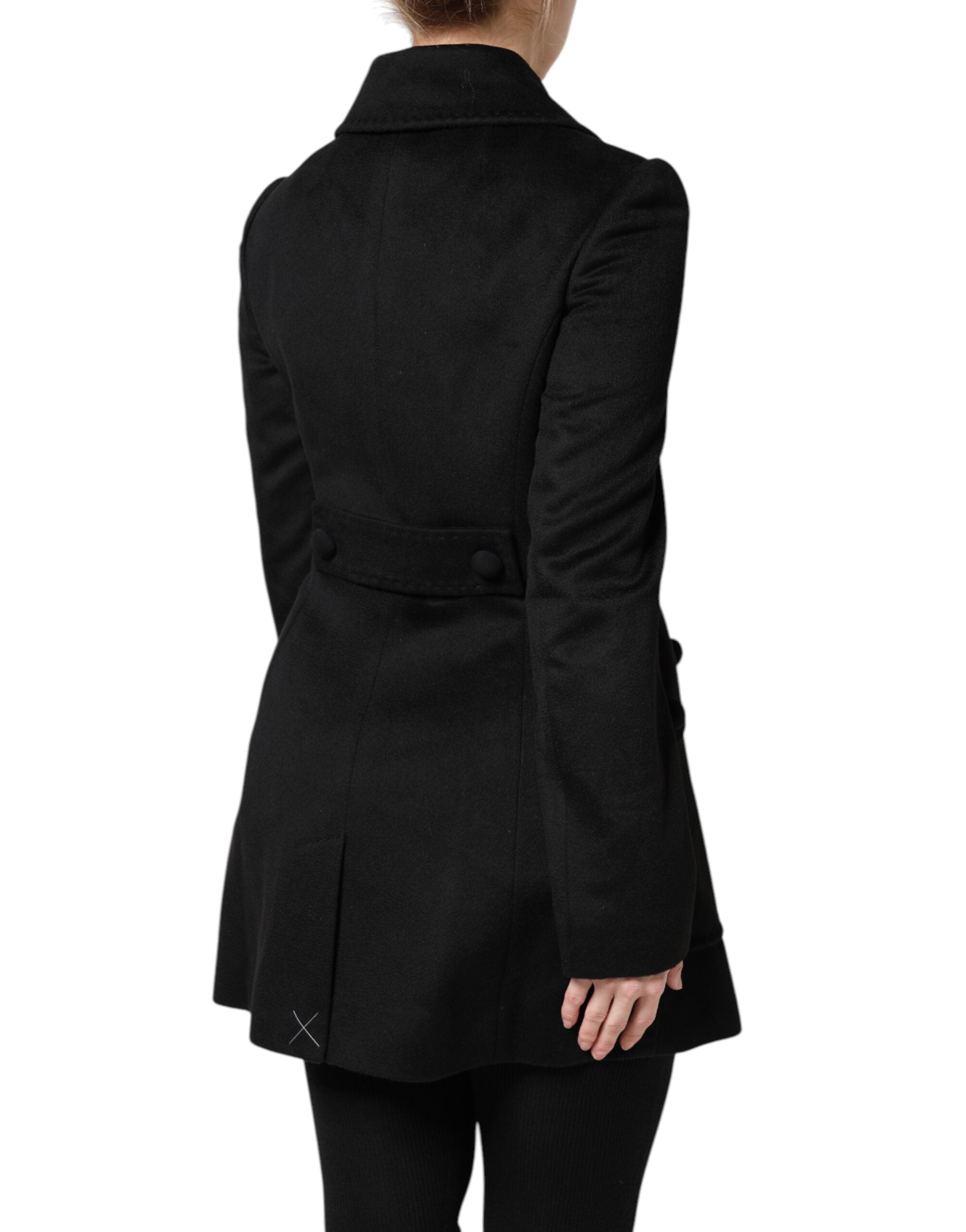 Black Wool Sartoria Italiano Blazer Jacket