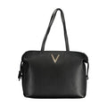 Black Polyurethane Women's Bag