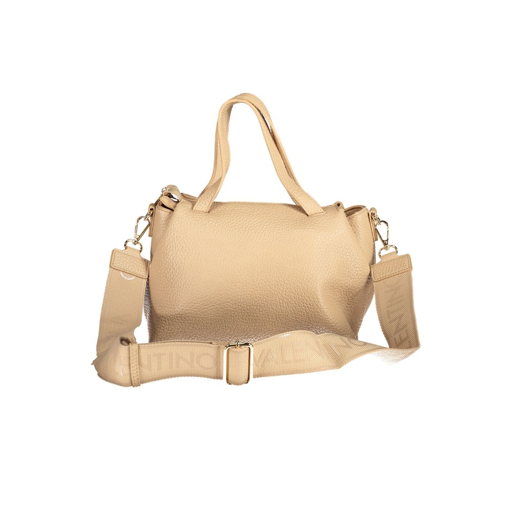 Beige Polyethylene Handbag