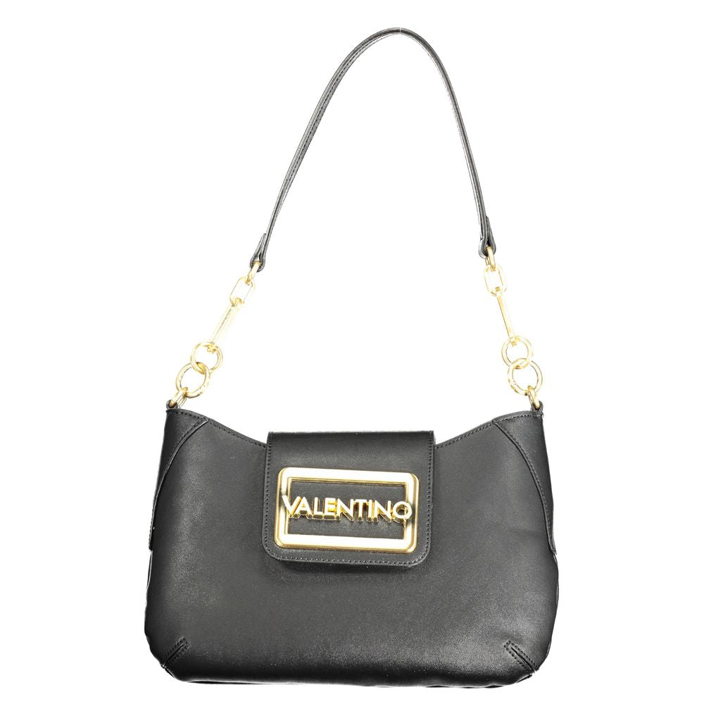 Nero Polyurethane Women's Bag with Versatile Design