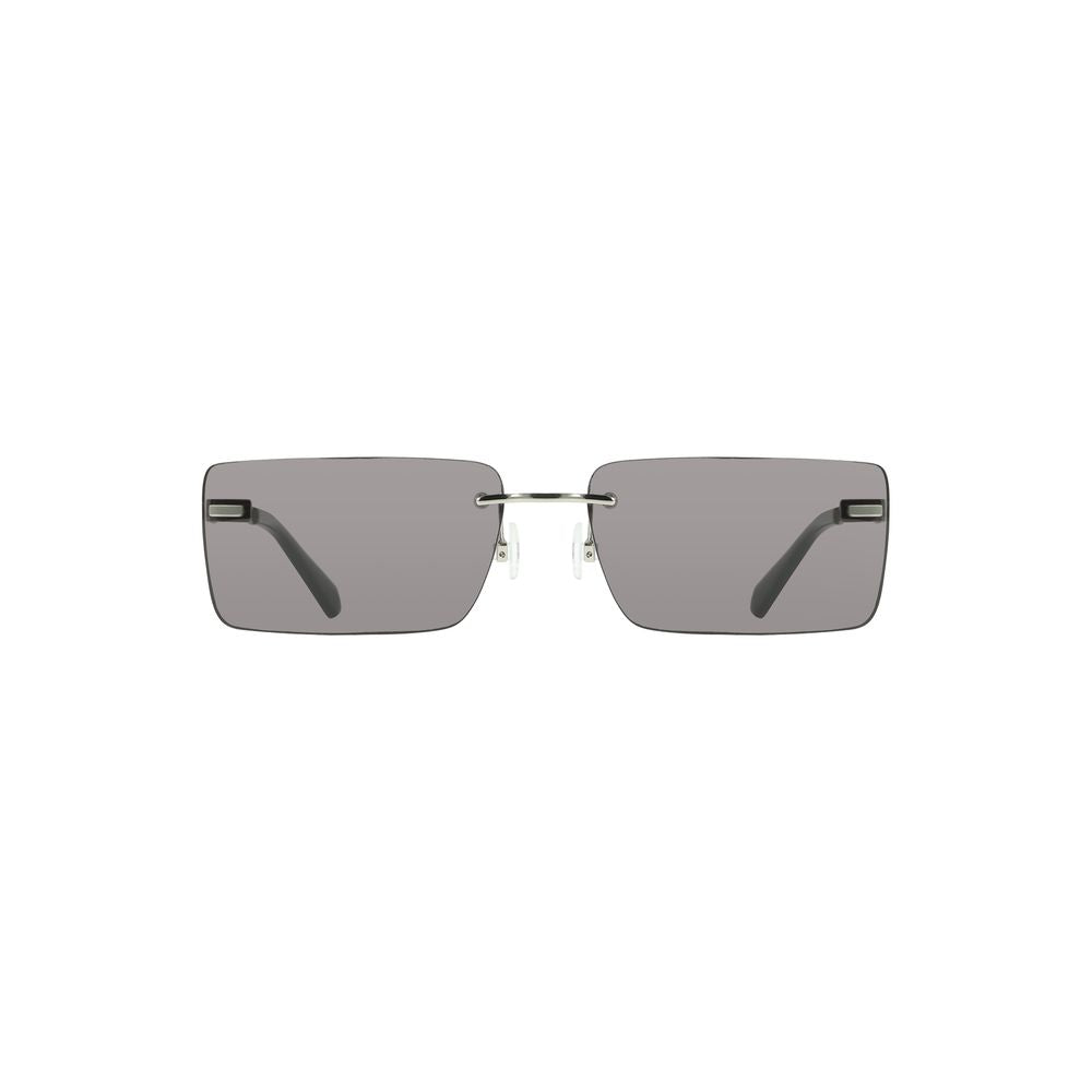 Black Metal Women Sunglasses