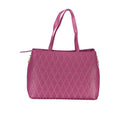 Violet Polyurethane Women Bag