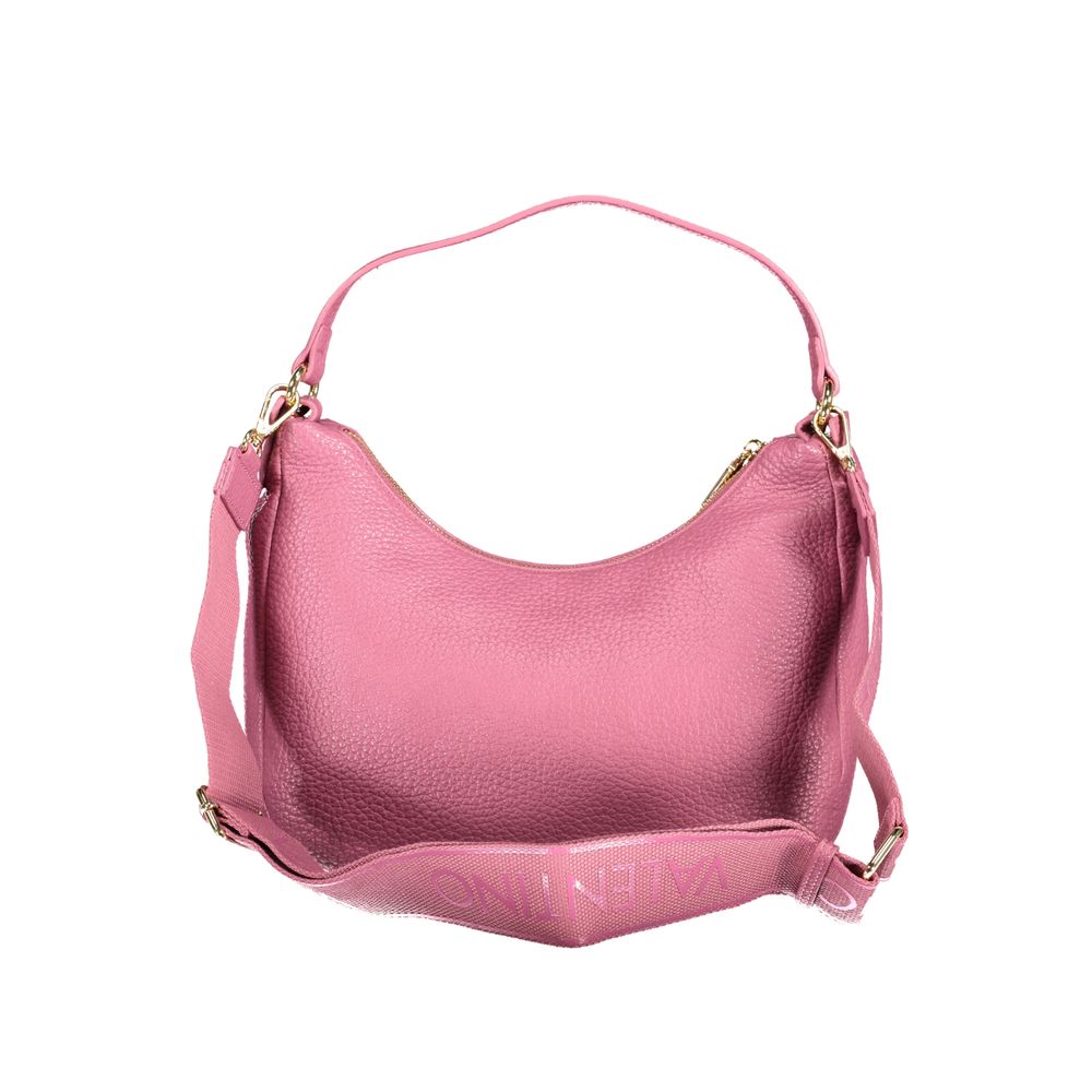 Pink Polyethylene Handbag