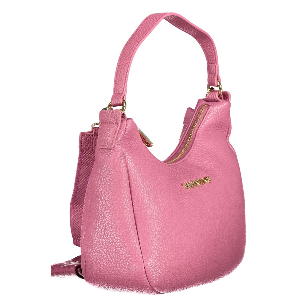 Pink Polyethylene Handbag