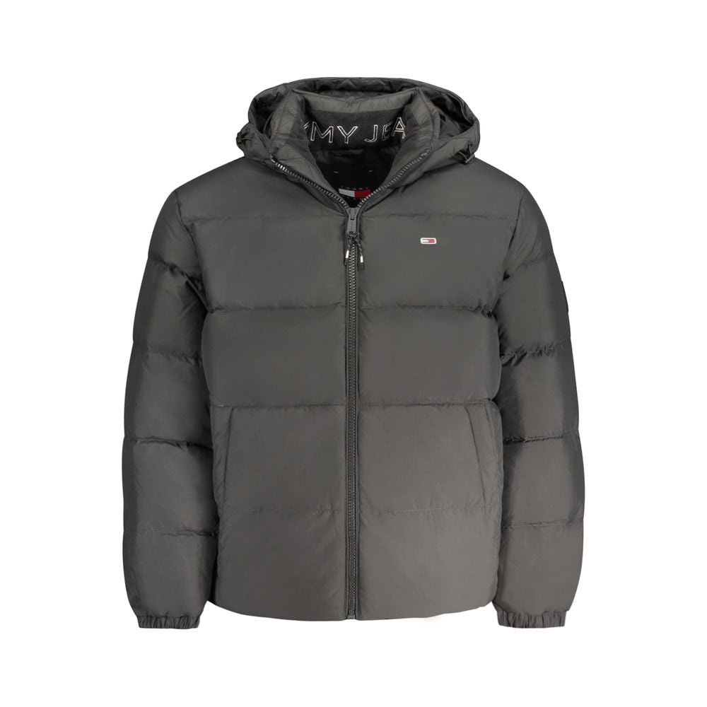 Schwarze Polyester-Jacken & Mantel