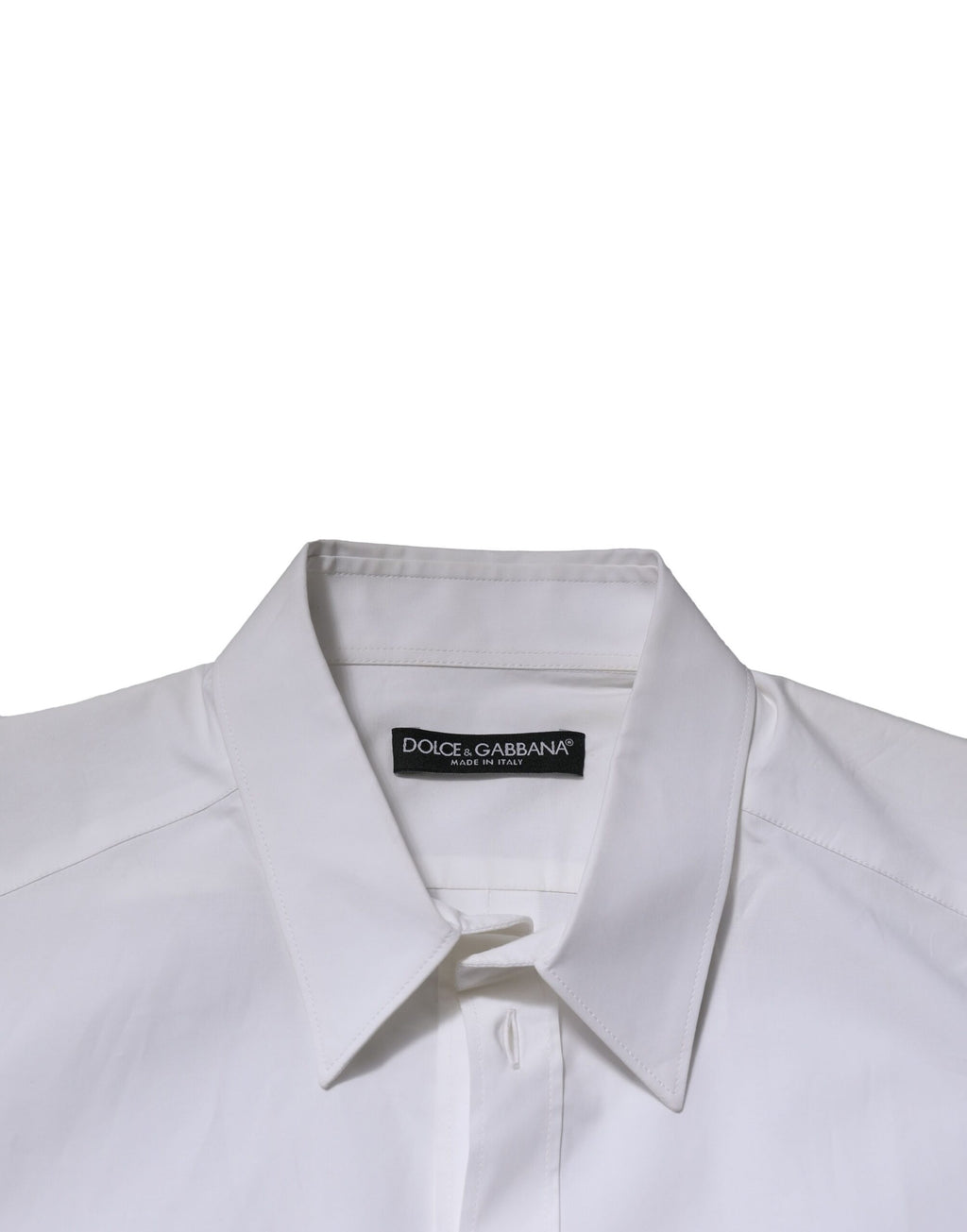 White Cotton Long Sleeves Dress Formal Shirt