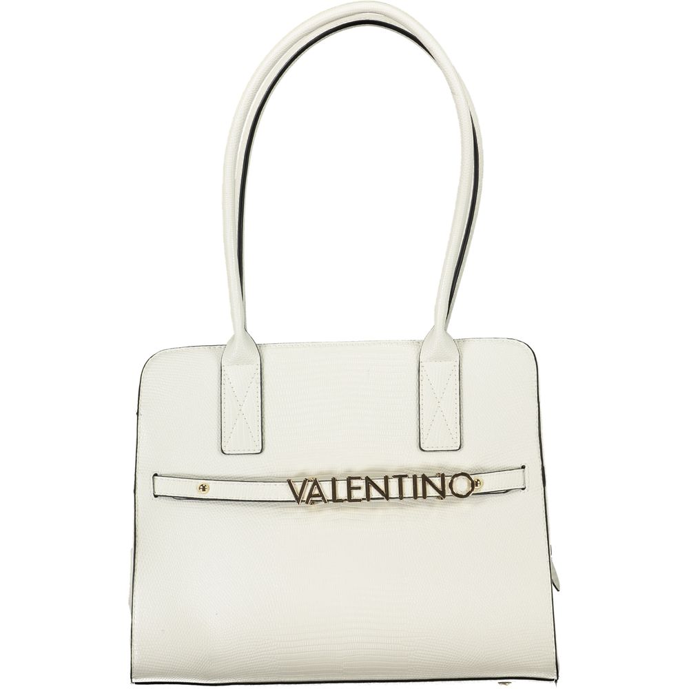 White Polyurethane Women's Bag