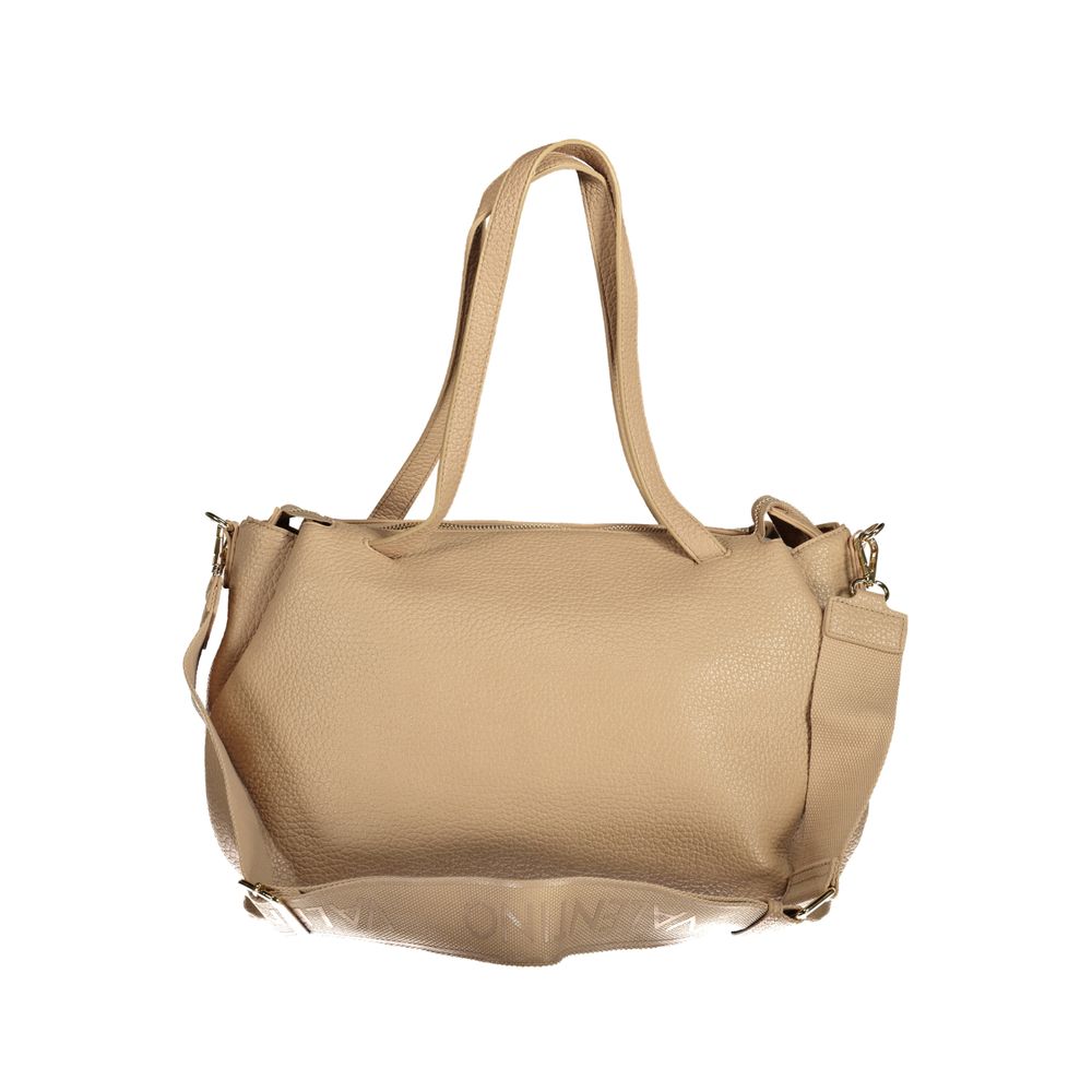 Beige Polyethylene Handbag