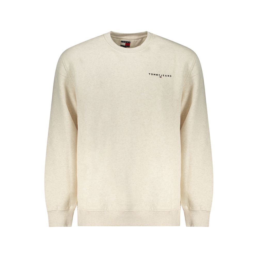 Beiger Baumwoll-Sweatshirt