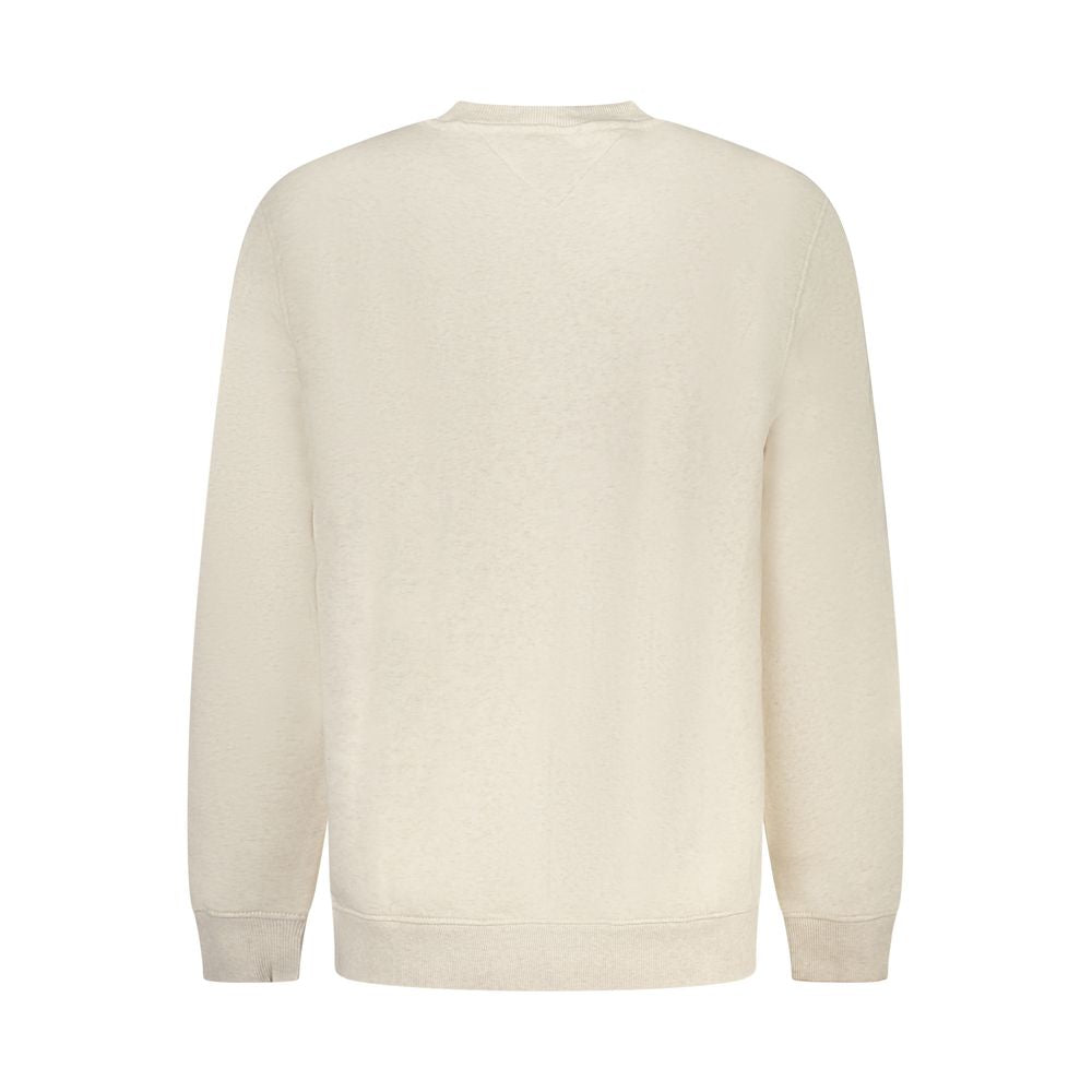 Beiger Baumwoll-Sweatshirt