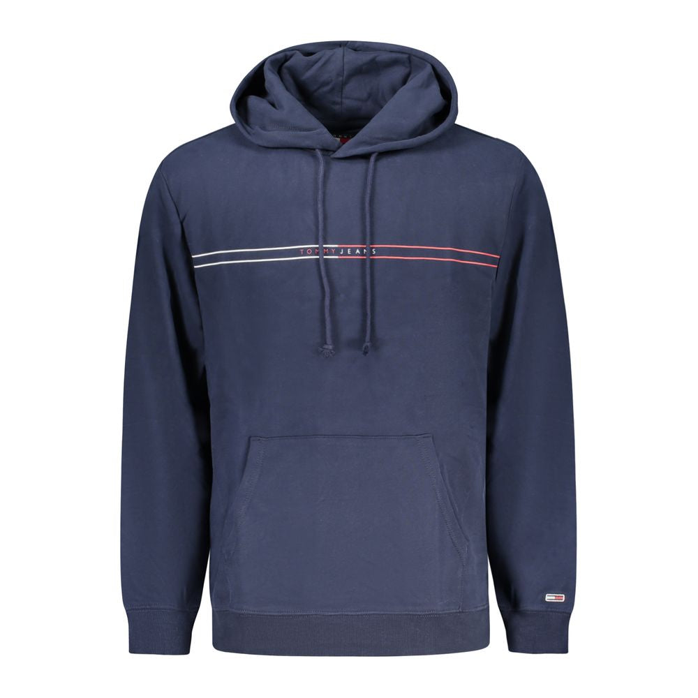 Blauer Baumwoll-Sweatshirt