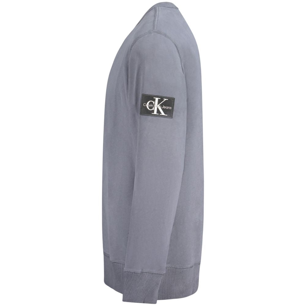 Baumwoll-Sweatshirt in Blau