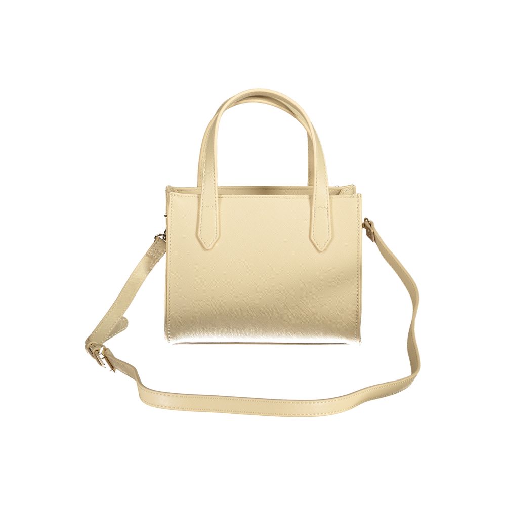 Beige Polyethylene Handbag