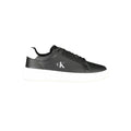 Schwarzer Polyester-Sneaker