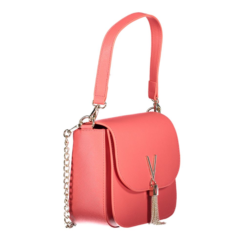Pink Polyethylene Handbag