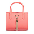 Pink Polyethylene Handbag