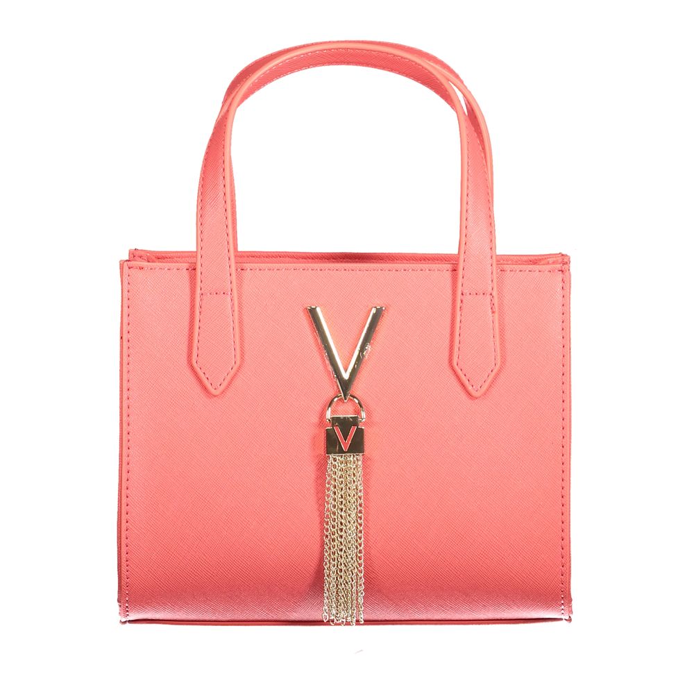 Pink Polyethylene Handbag