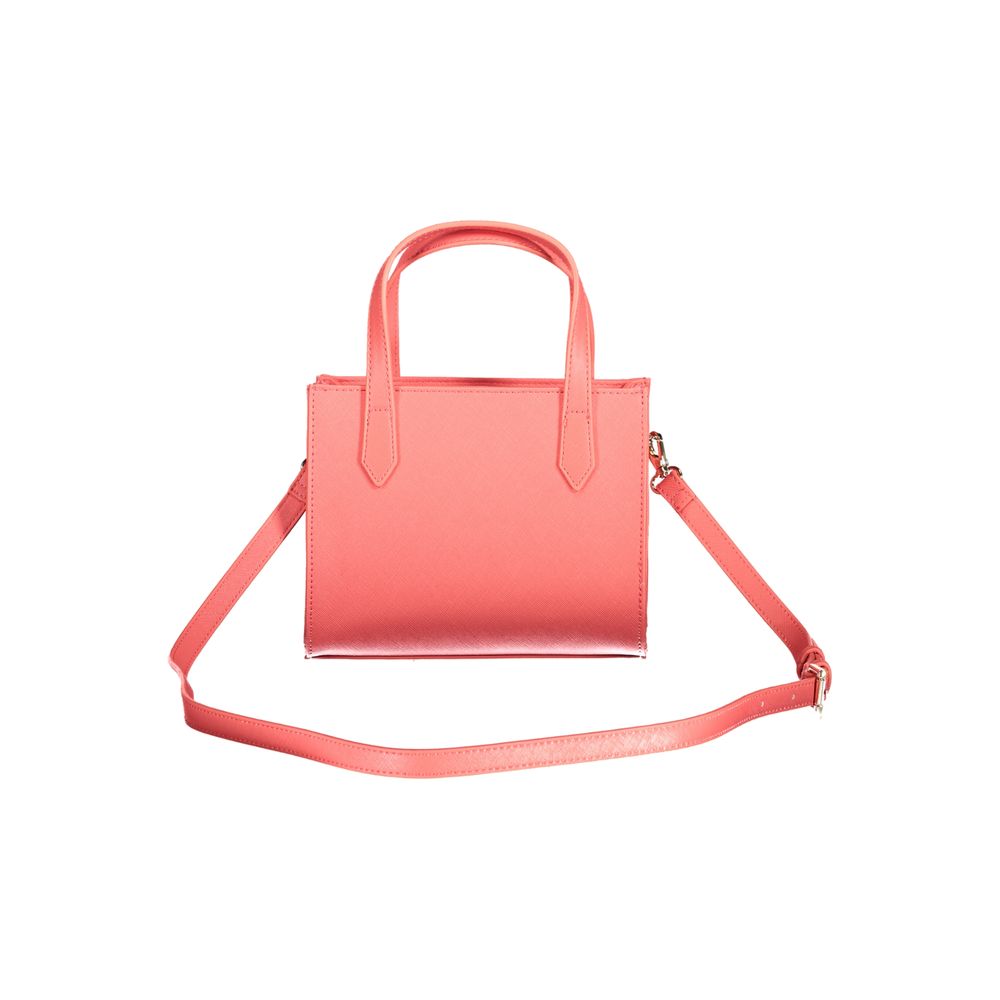 Pink Polyethylene Handbag