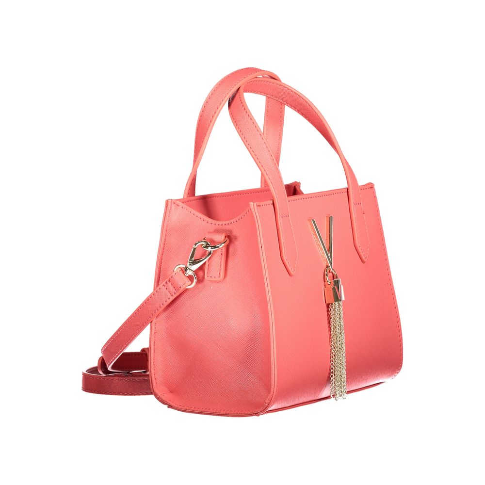 Pink Polyethylene Handbag