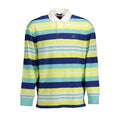 Gelbes Baumwoll-Poloshirt