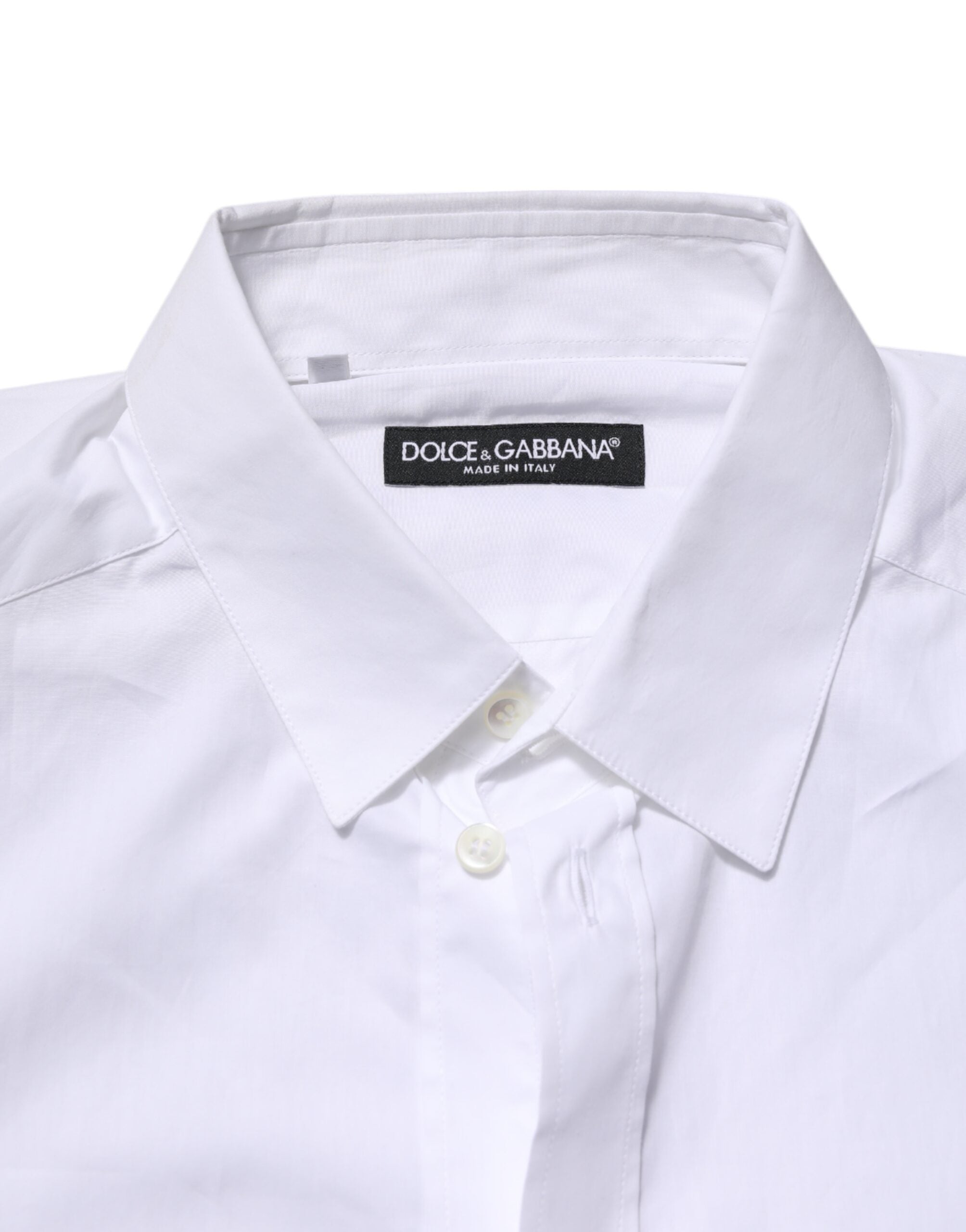 White Collared Long Sleeves Dress Formal Shirt
