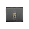 Black Polyurethane Women Wallet