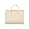Beige Polyethylene Handbag