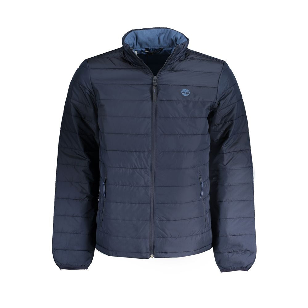 Blaue Polyester-Sportjacke für Männer