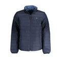 Blaue Polyester-Sportjacke für Männer