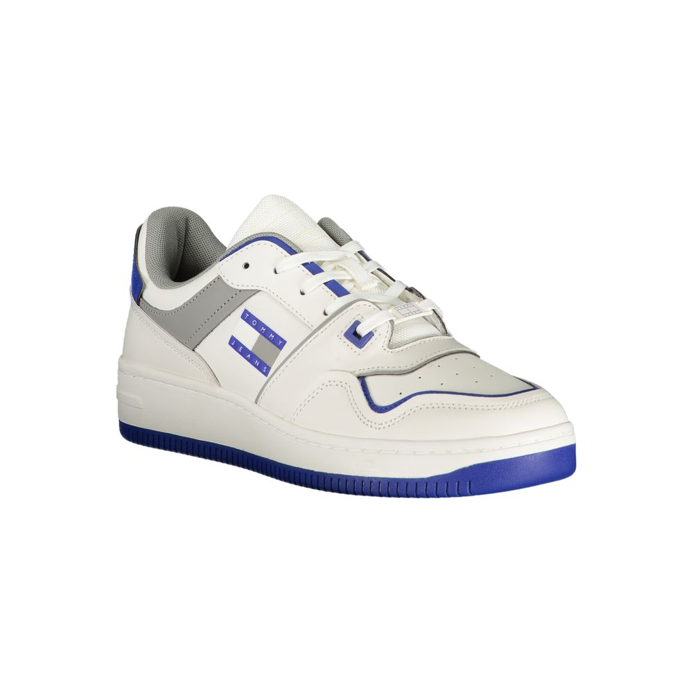 Weißes Polyethylen Herren Sneaker