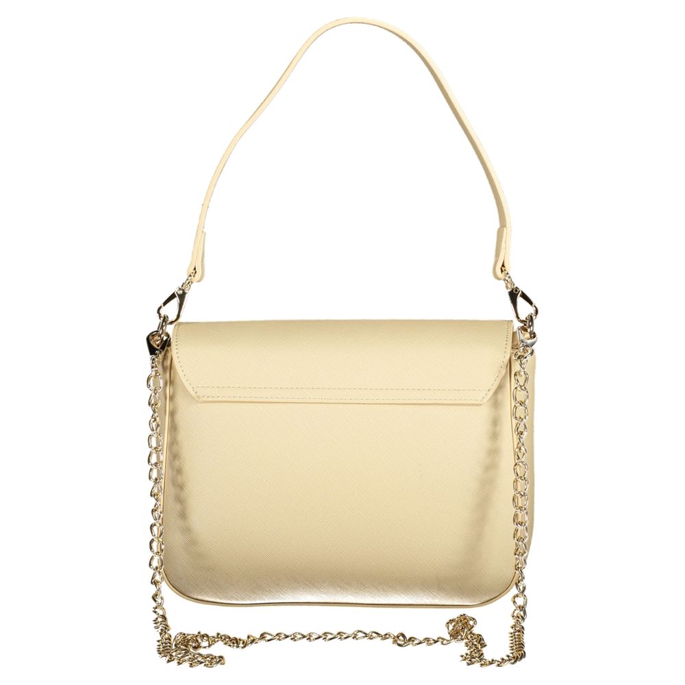 Beige Polyethylene Handbag
