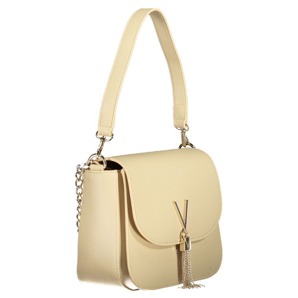 Beige Polyethylene Handbag