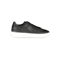 Schwarzer Sneaker aus Polyester