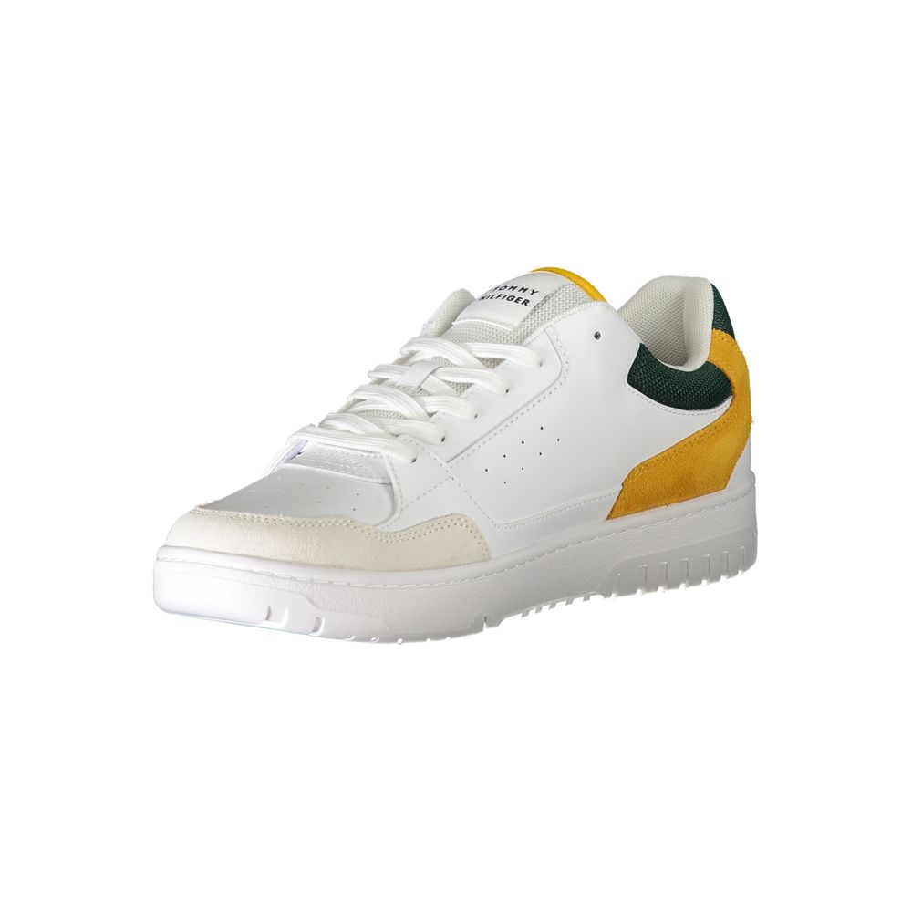 Weißes Polyethylen Herren Sneaker