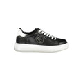 Schwarzer Polyester-Sneaker