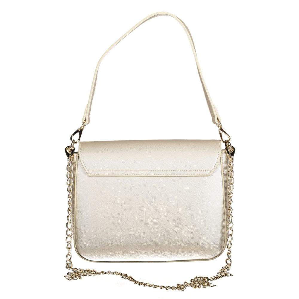 Gray Polyethylene Handbag