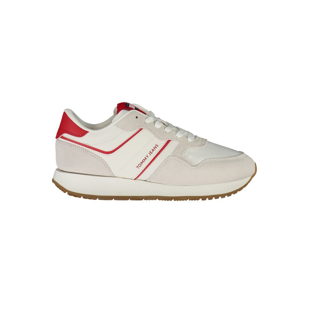 Sportlicher Sneaker aus Polyester in Rot