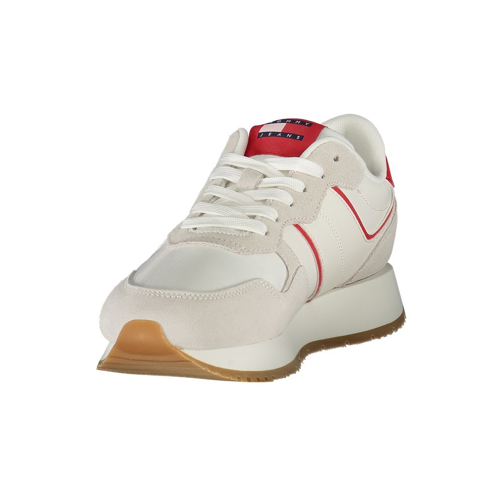Sportlicher Sneaker aus Polyester in Rot