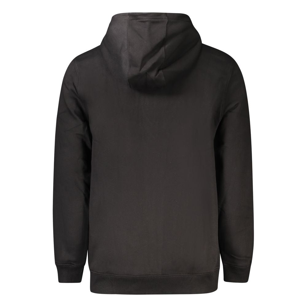 Baumwoll-Sweatshirt in Schwarz