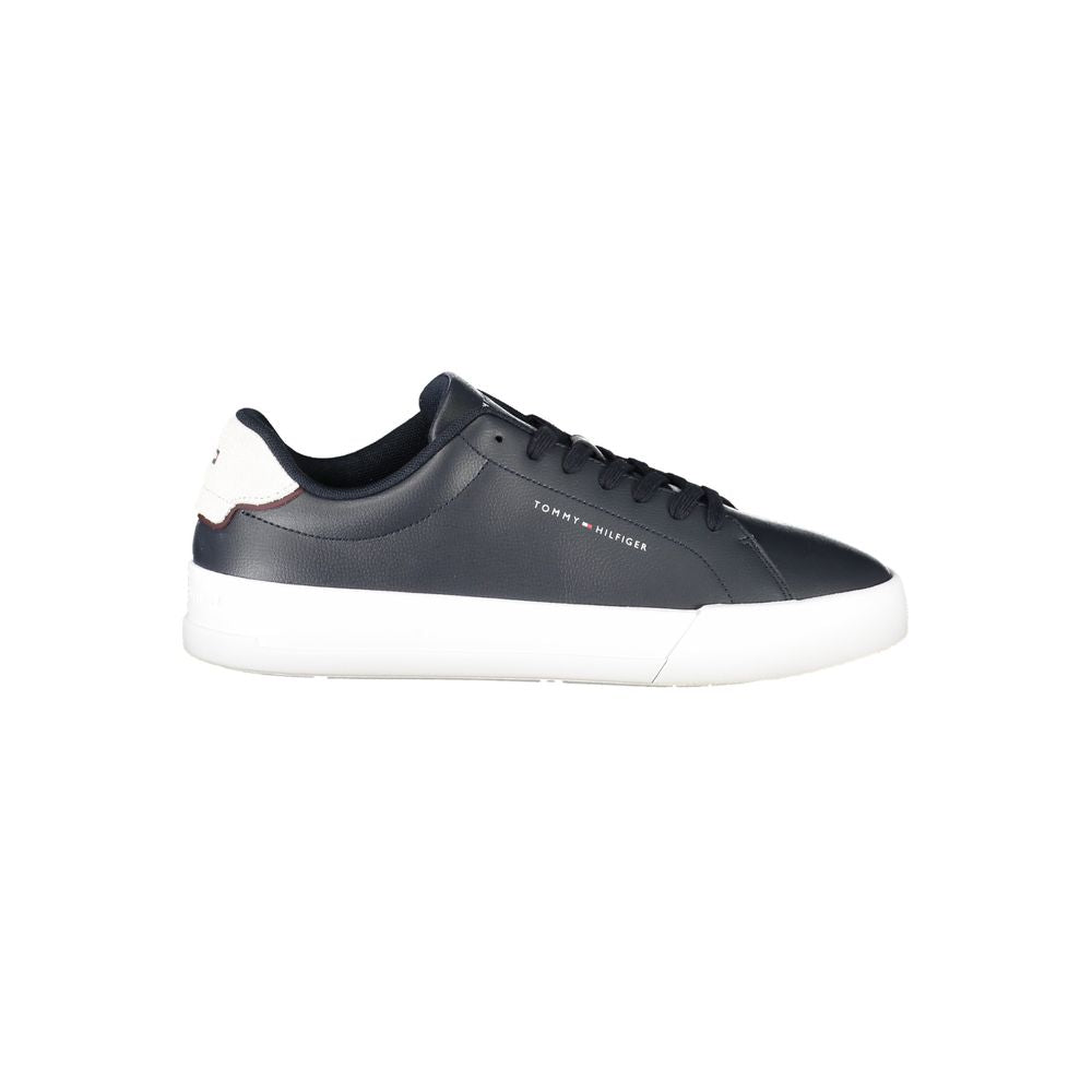 Blauer Polyester-Sneaker