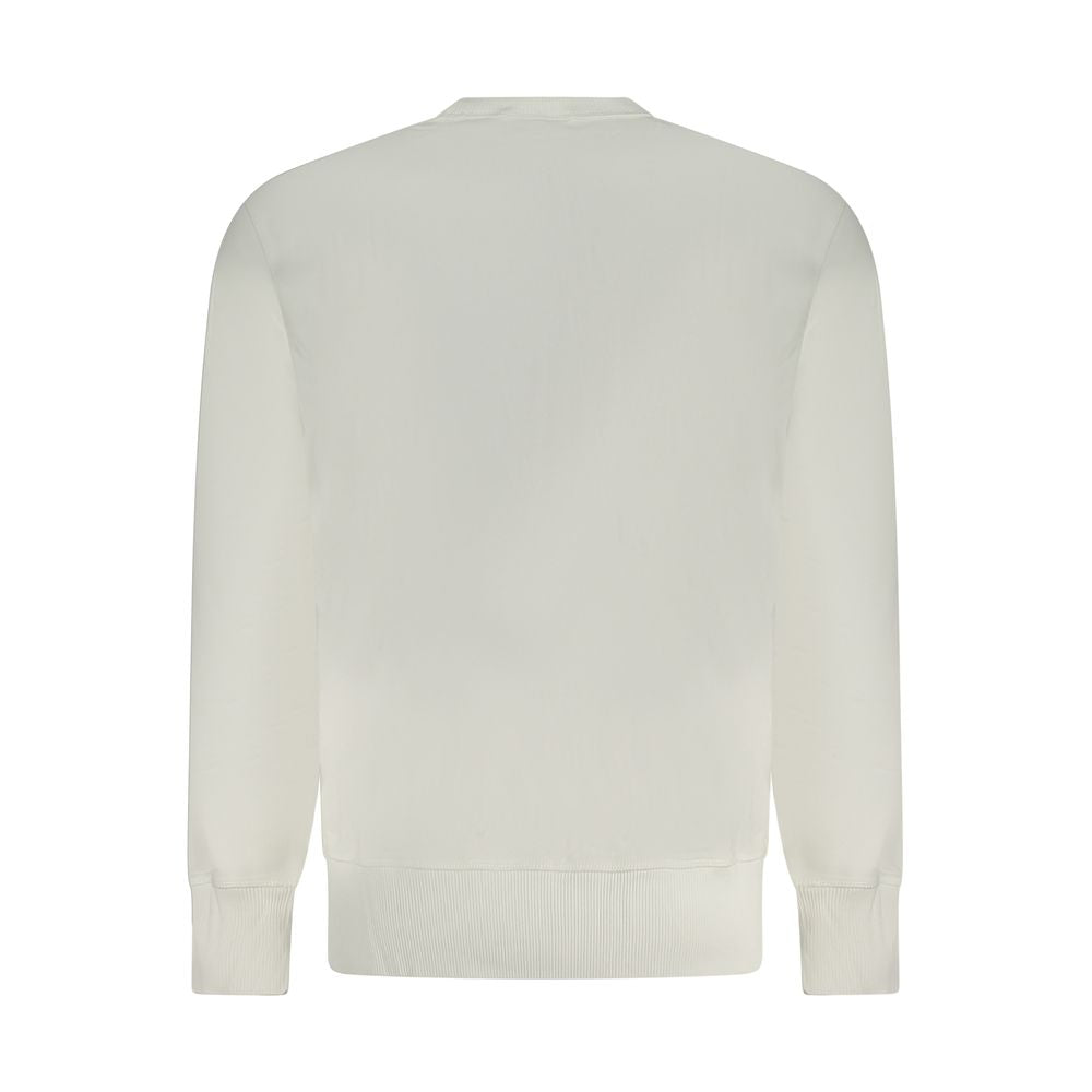 Baumwoll-Sweatshirt in Weiß
