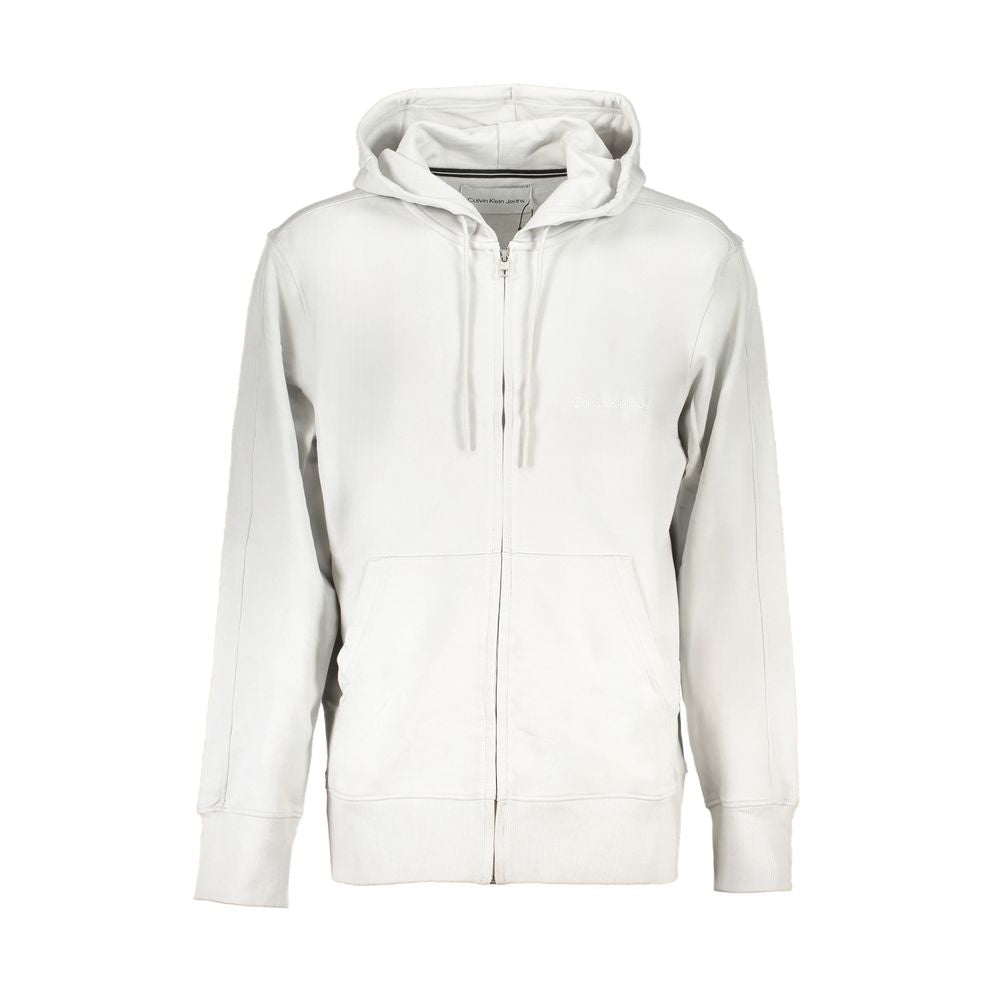 Grauer Baumwoll-Sweatshirt