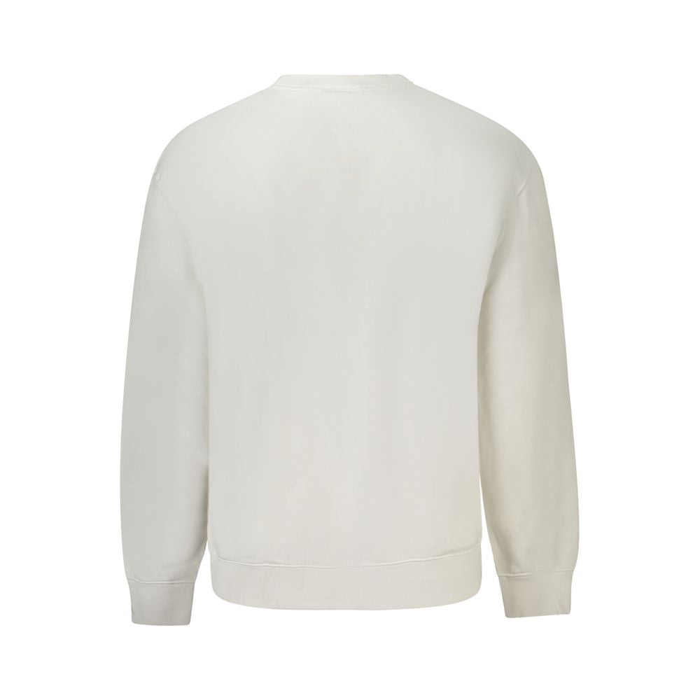 Baumwoll-Sweatshirt in Weiß