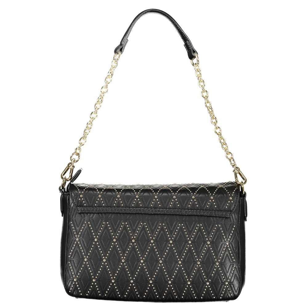 Black Polyurethane Women's Bag