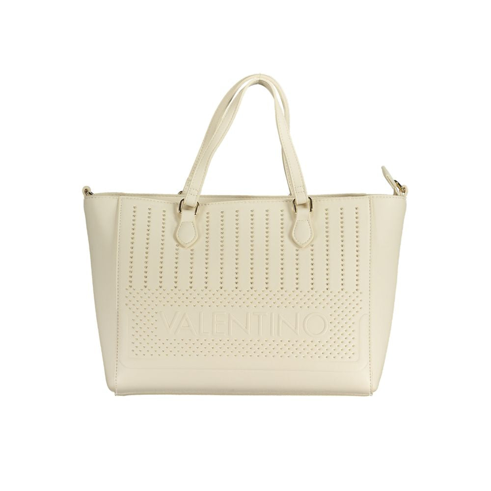 Bianco Polyurethane Womens Bag
