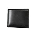 Black Polyester Men's Shoulder Bag